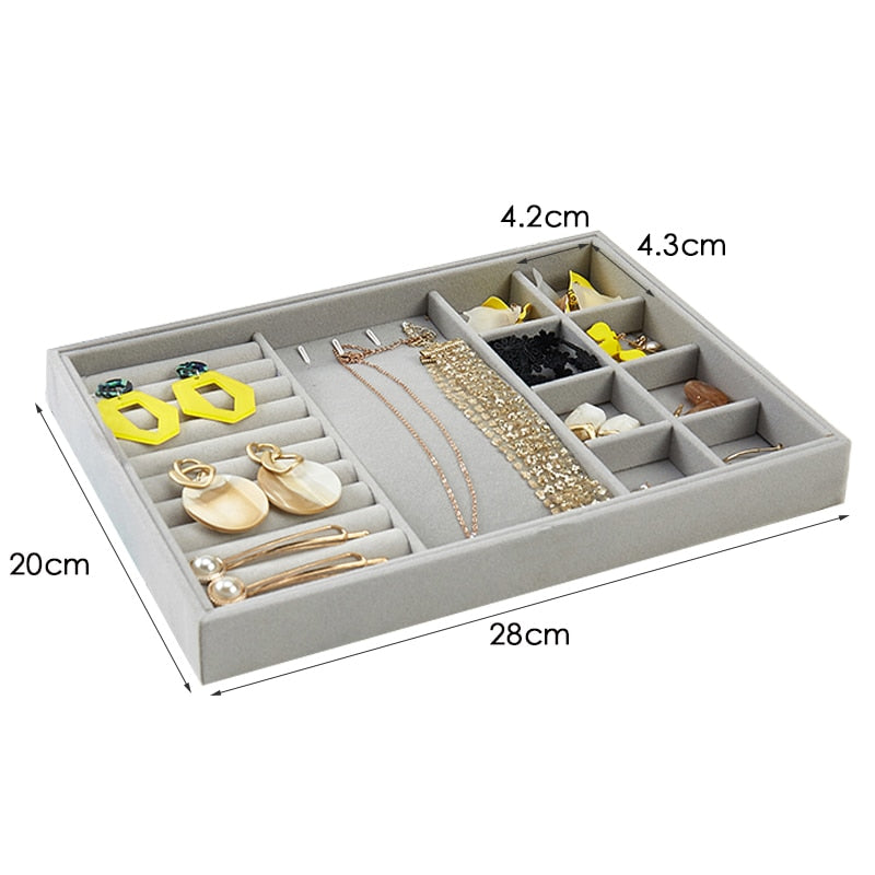 Velvet Tray Organizer