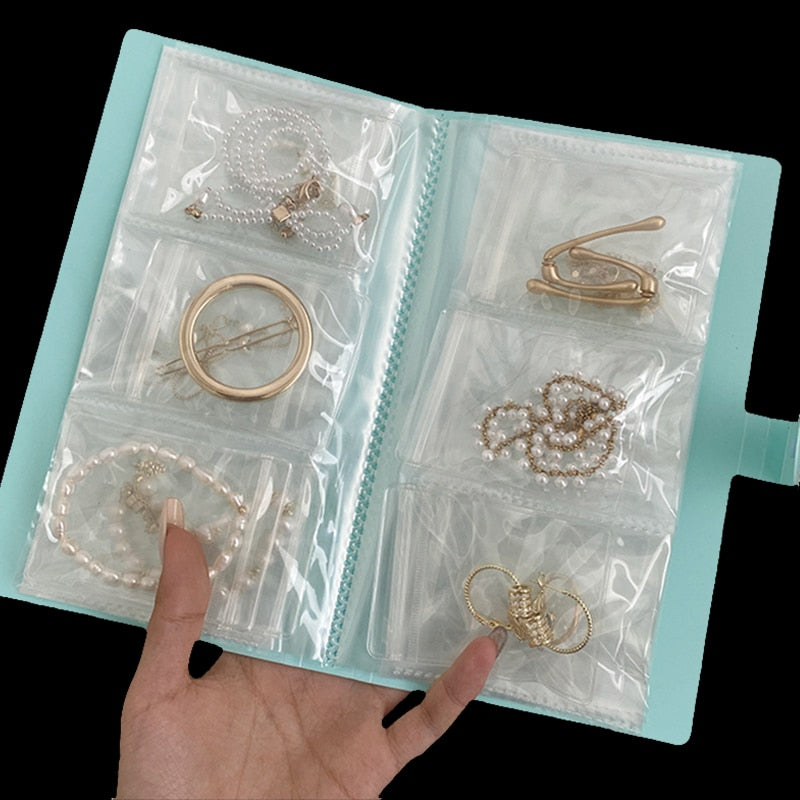 Travel Jewelry Organizer Booklet